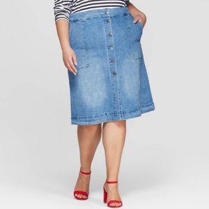 Ava & Viv Denim Skirt